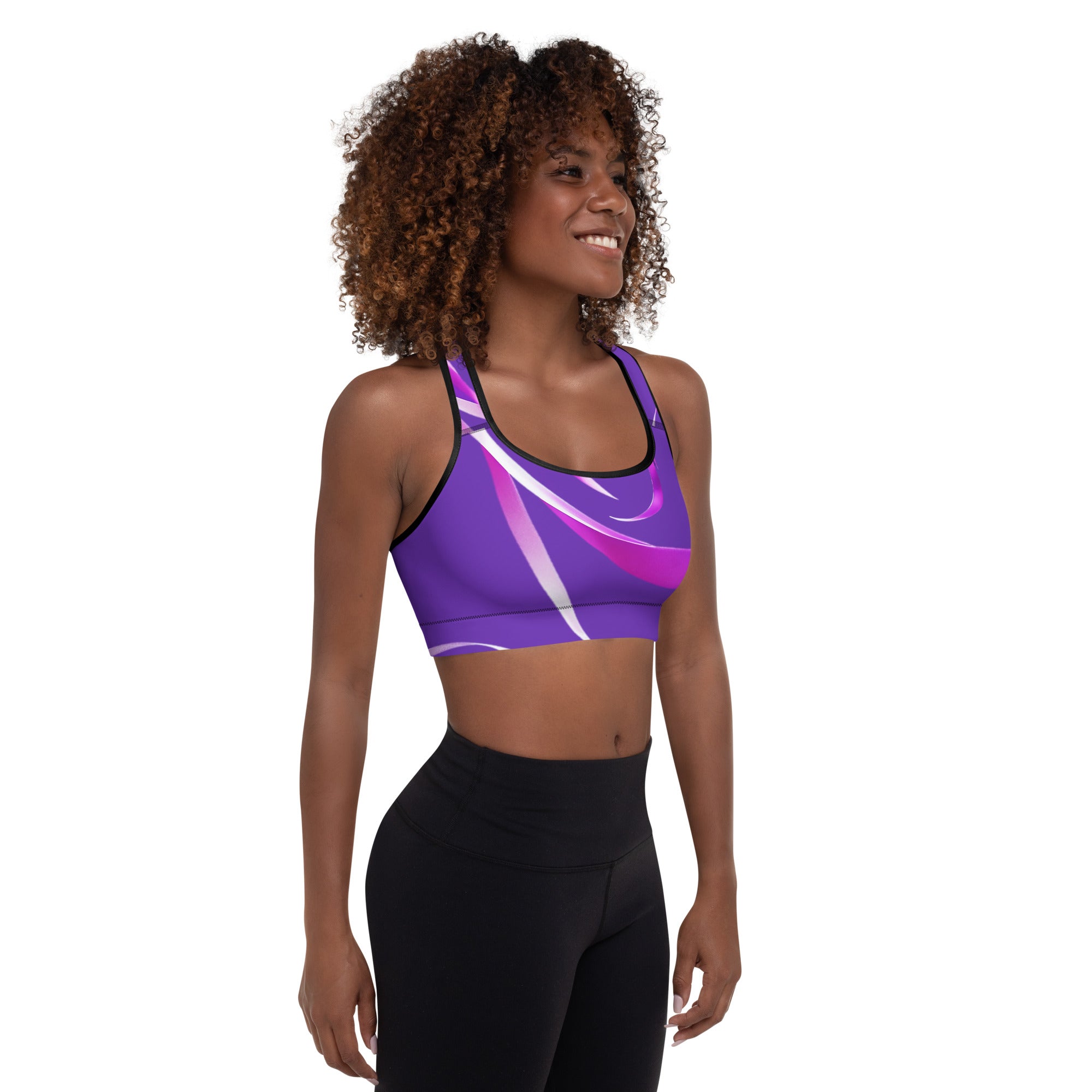 Sports Bra Gym top or Dance top. Yoga top or bra for pilates. La Danza by WickedYo.